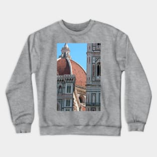 Duomo and Campanile Tower, Florence Crewneck Sweatshirt